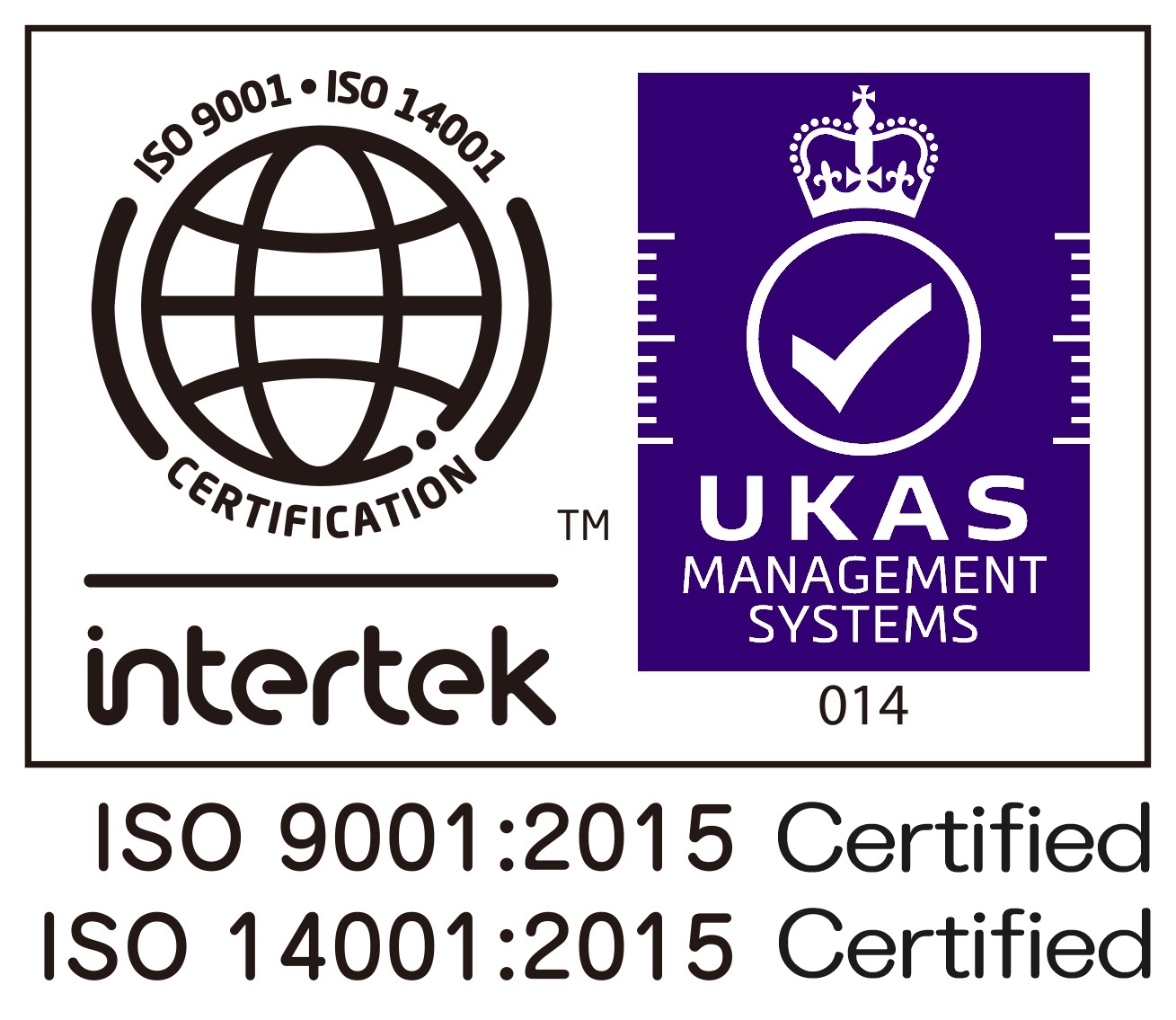 ISO9001、ISO14001